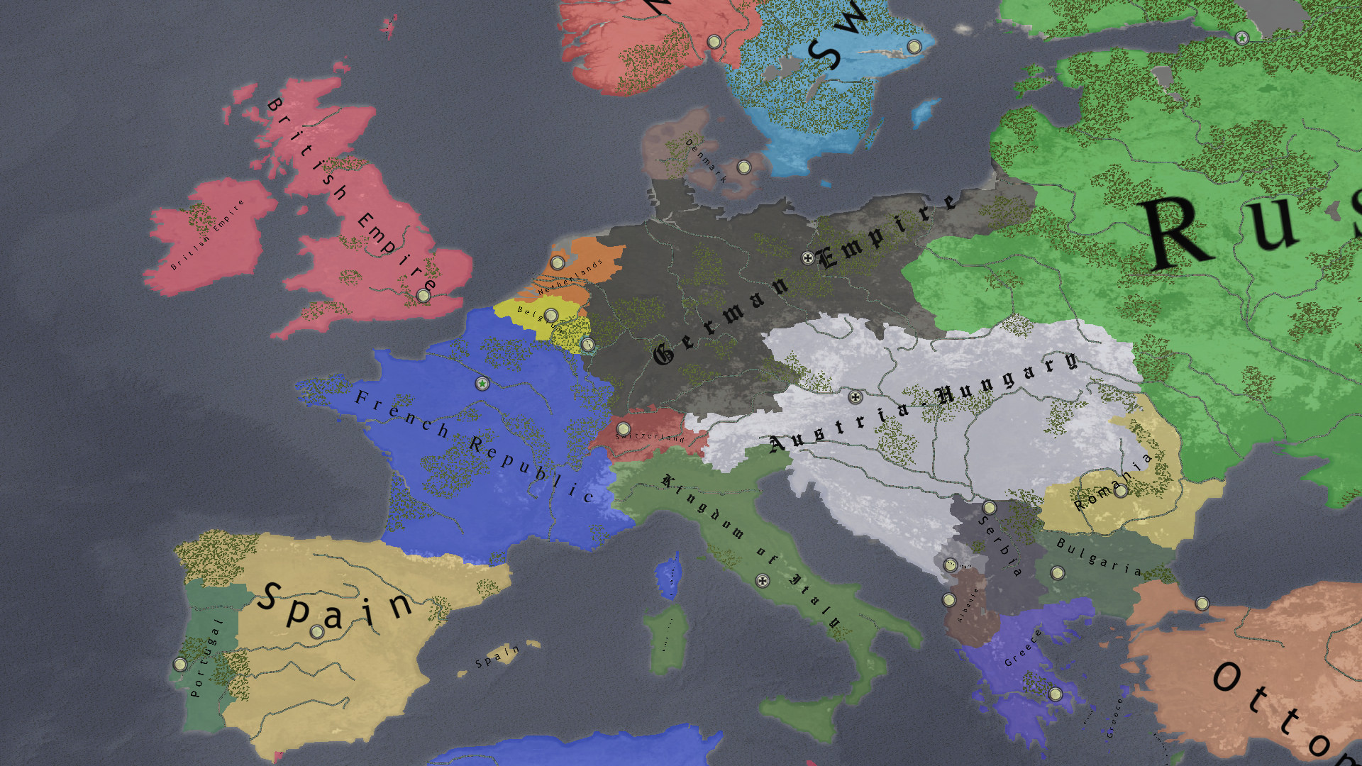 Carte Fields of History The Great War