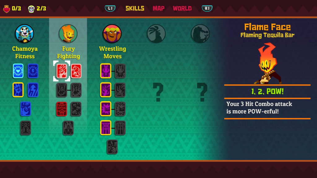 Test Review Guacamelee! 2 Abilités