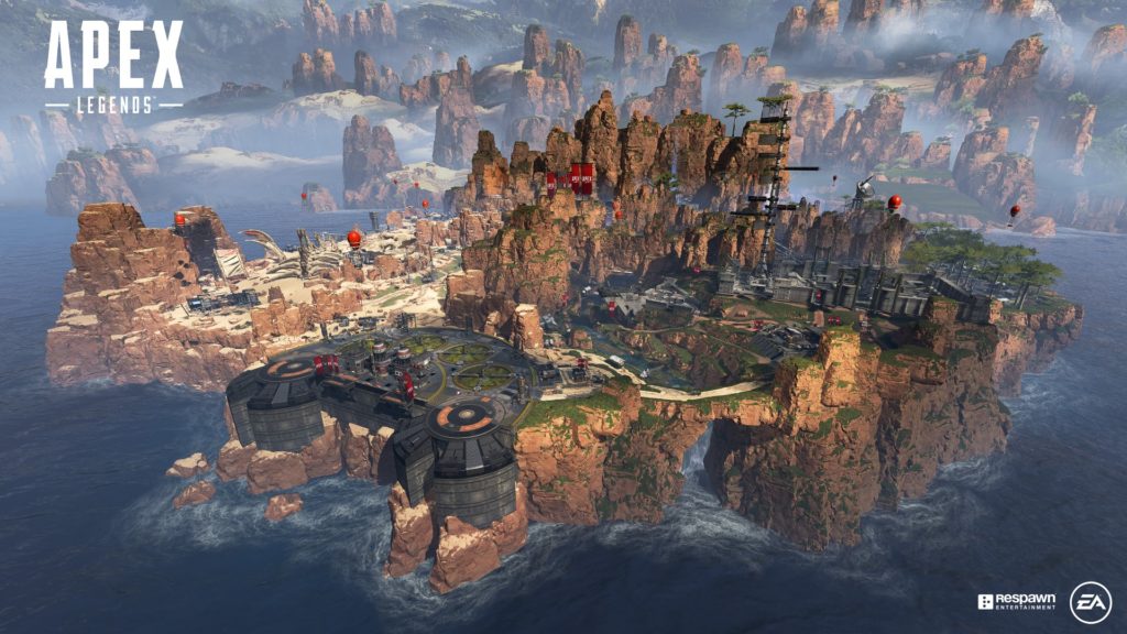 map carte d'APEX Legends