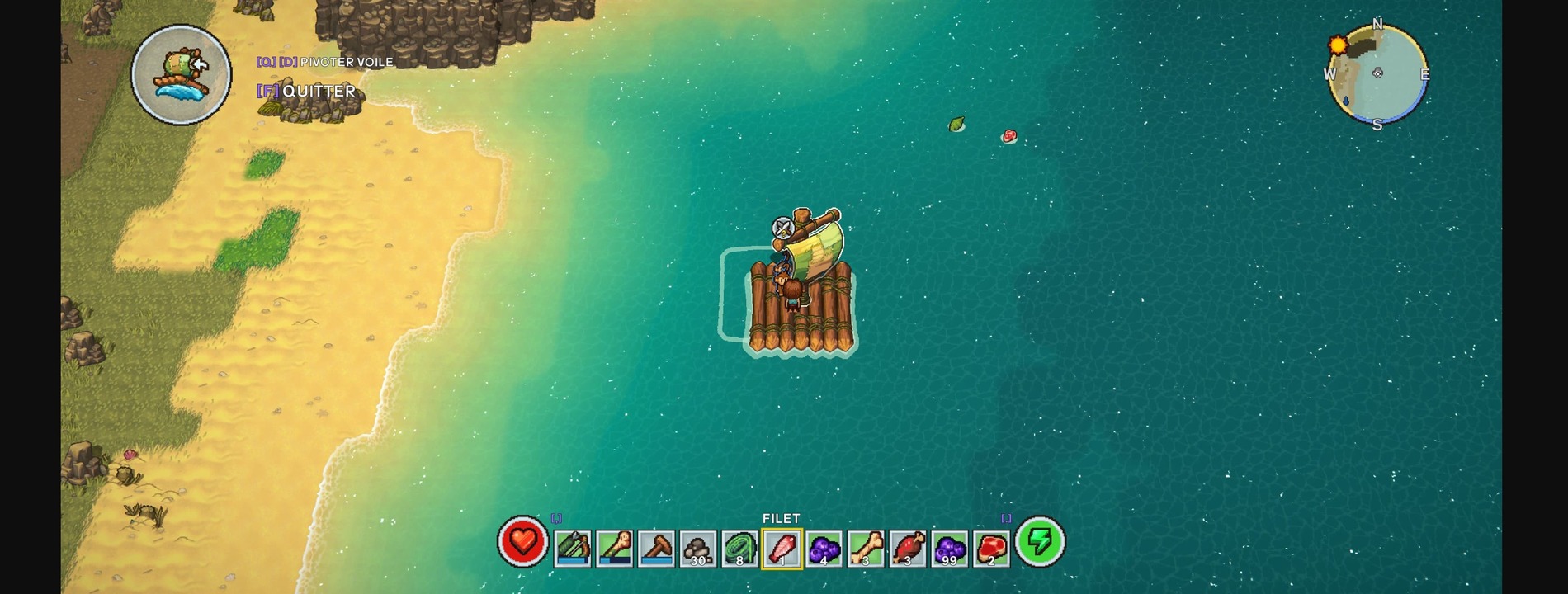 The Survivalists navigation