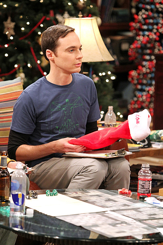 Sheldon super man da vinci