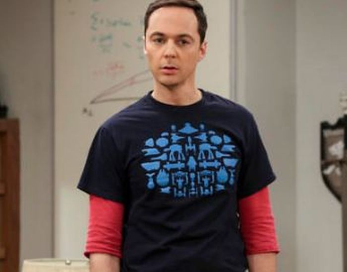 Sheldon star wars t-shirt