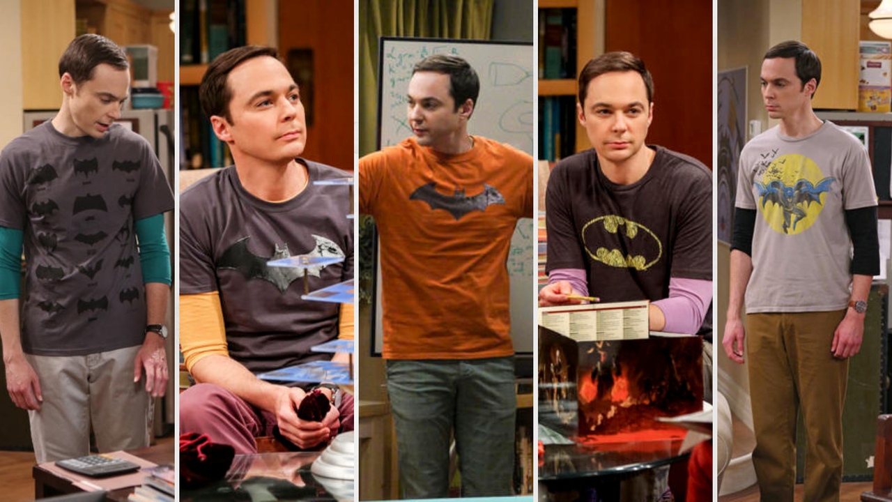 Sheldon batman t-shirt